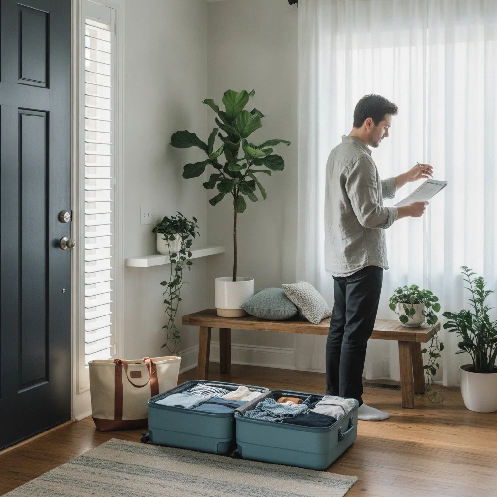 Préparer sa maison avant de longues vacances – guide 2026 - preparer maison avant longues vacances
