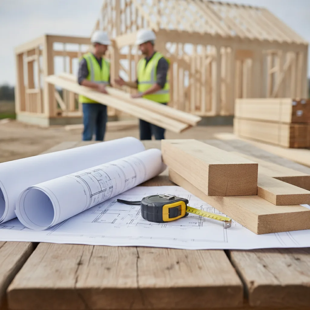 construire avec du bois traité